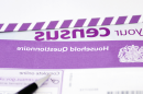 An image of a purple census questionnaire with the text "your census, household questionnaire" at the top.